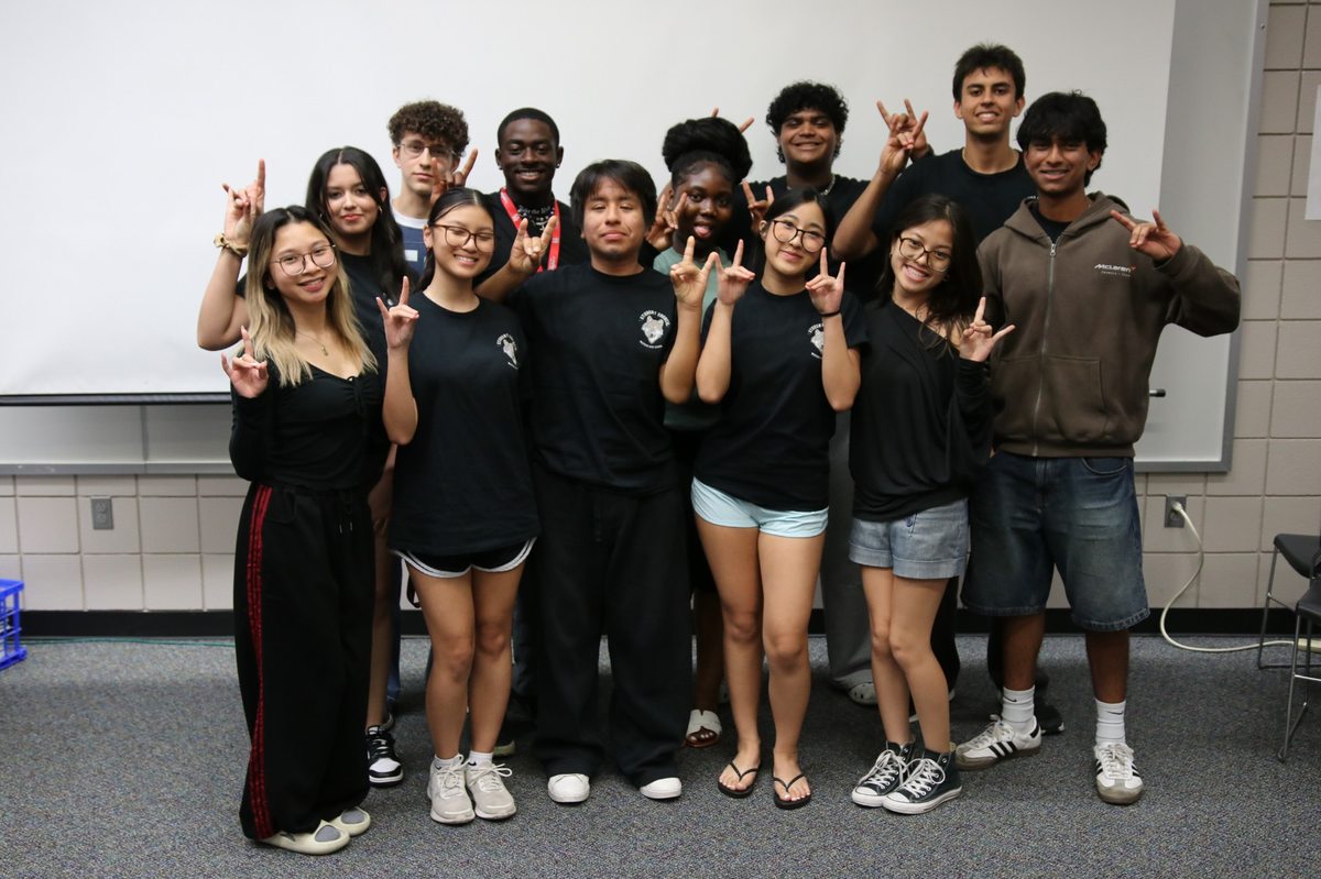 The senior class representatives